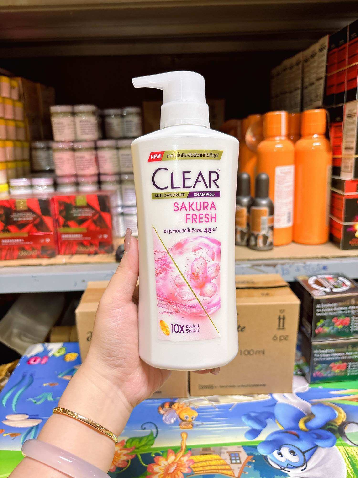 Dầu gội Clear Thái Lan các loại 400ml