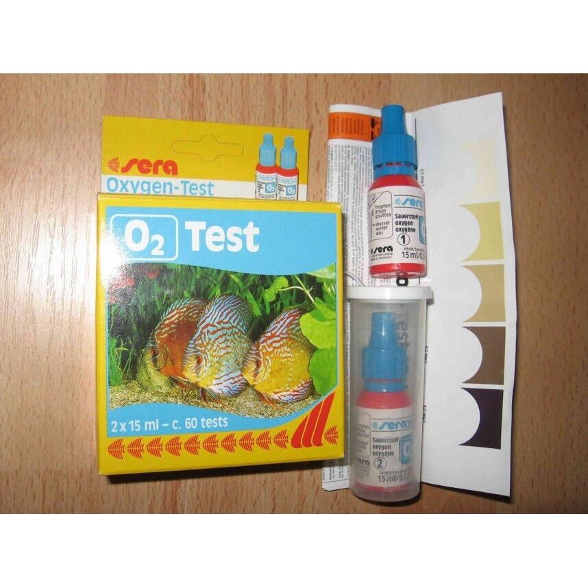 Bộ Test OXY Sera ( ĐỨC), đo hàm lượng OXY trong ao nuôi thủy sản
