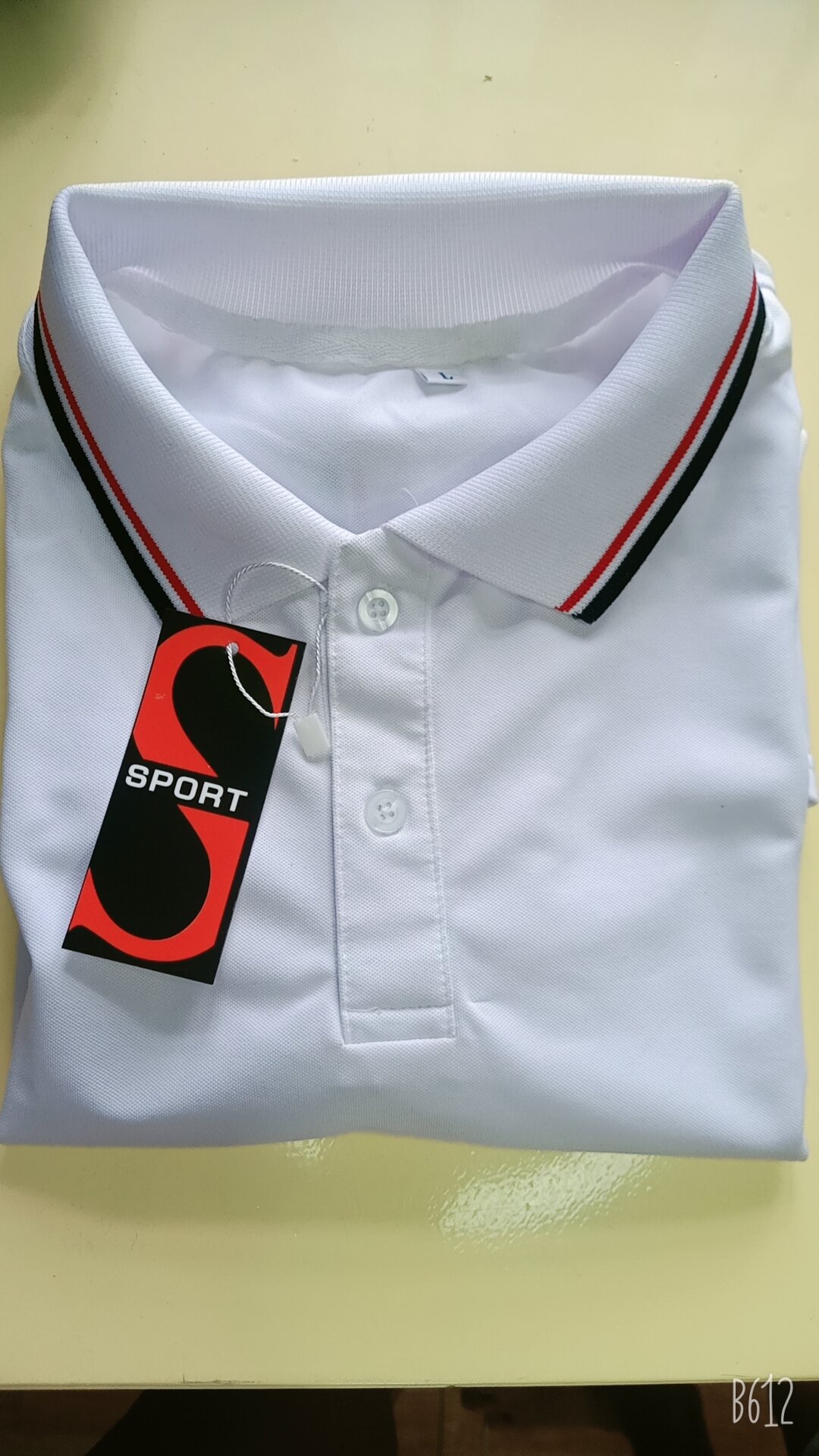 Áo polo nam nữ cổ bẻ phối viền chất liệu thun cotton cá sấu