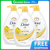 Dove | Sữa Tắm Yuzu Dưỡng Ẩm Chuyên Sâu Cho Làn Da Mềm Mịn 1L x3