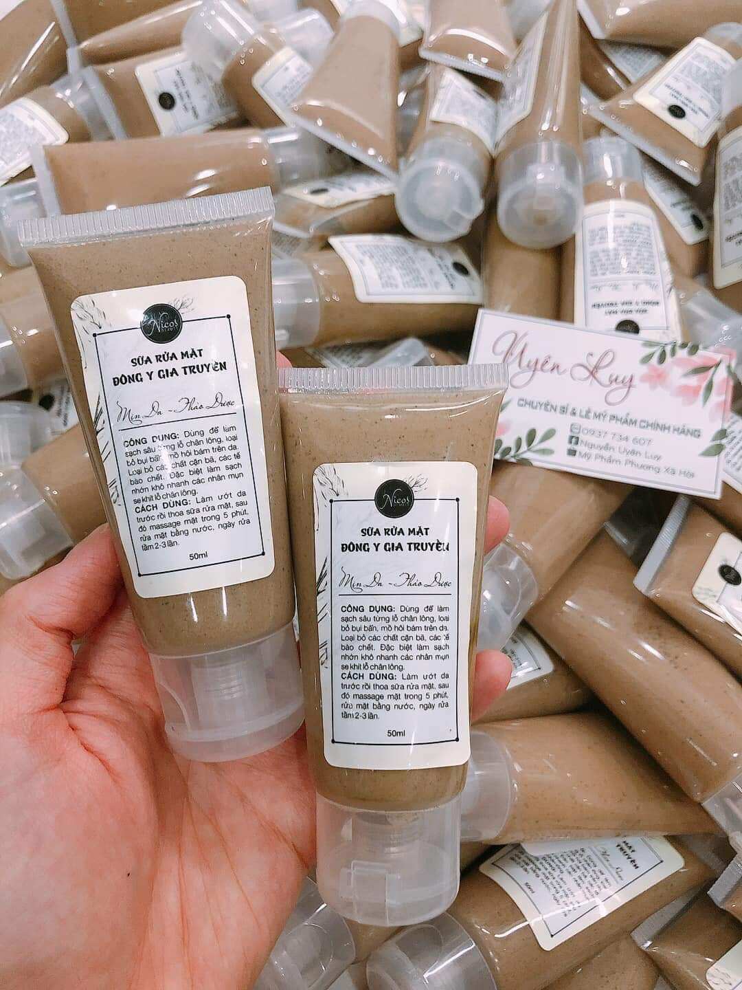 Sửa rửa mặt Đông Y gia Truyền chính hãng 50gram