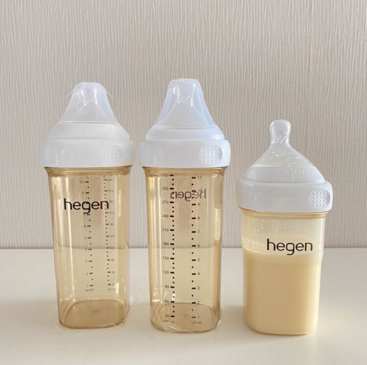 Bình sữa Hegen Hàn Quốc - 240ml new núm 2