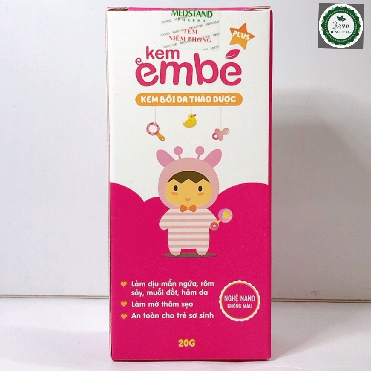 Kem Em Bé,kem bôi da thảo dược 1 tuýp 20g