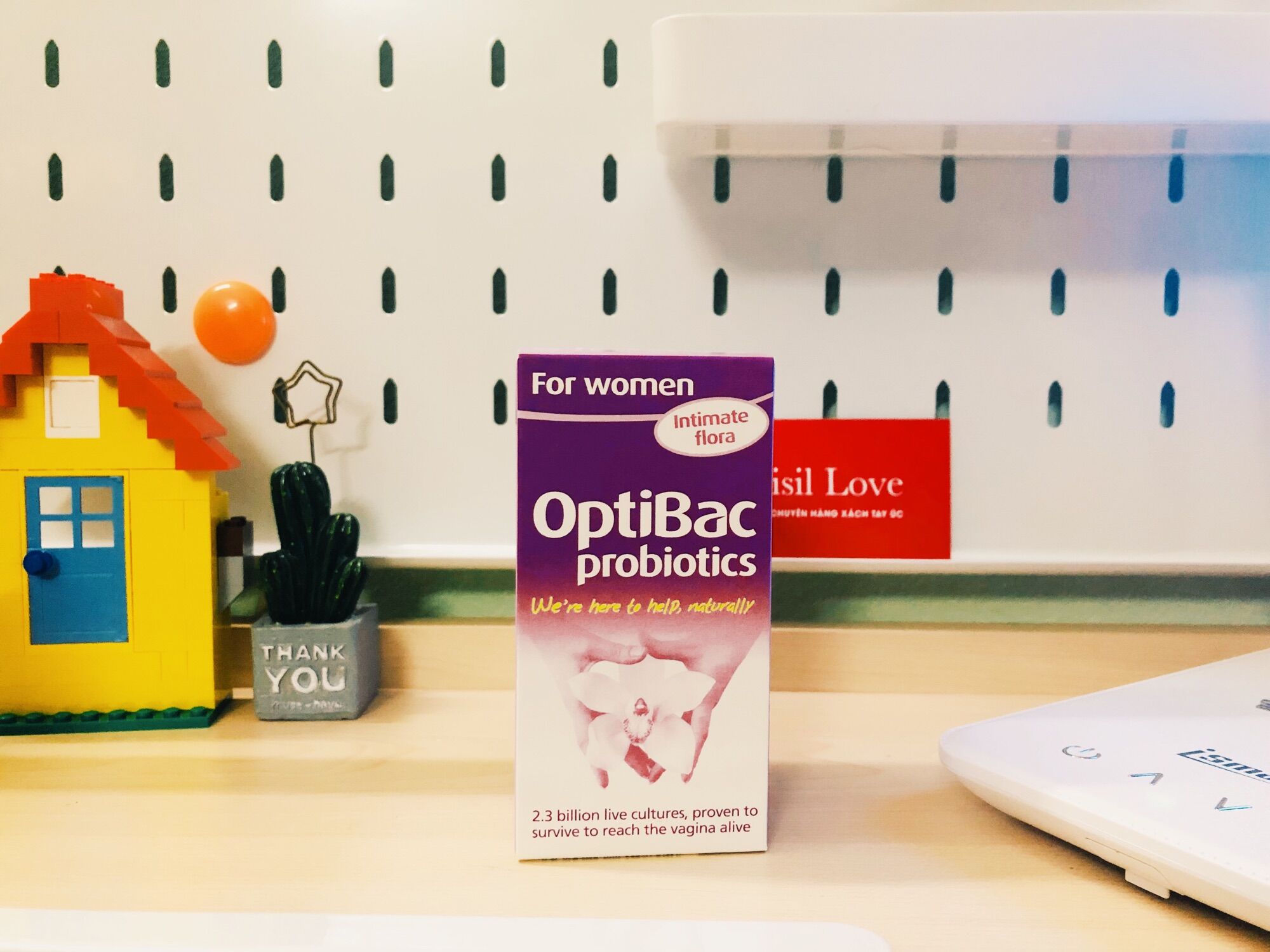 Optibac tím uk 90 viên