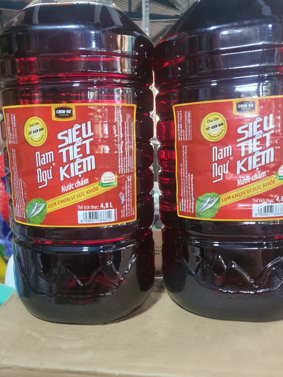 Nước nắm nam ngư siêu tiết kiệm 4,8 lít