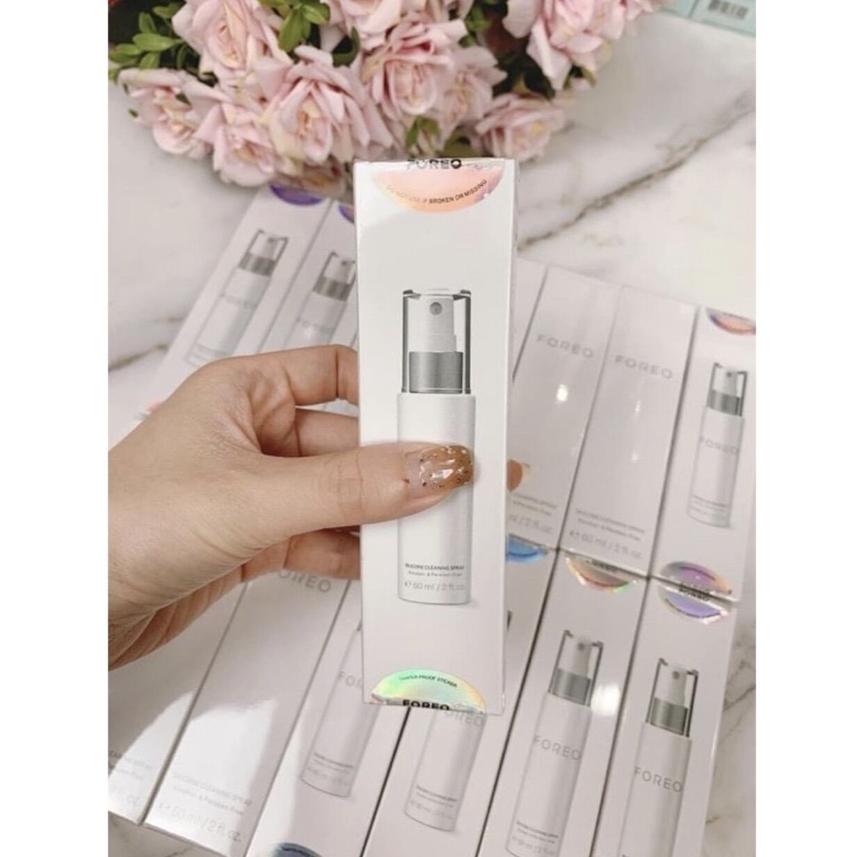 Chai xịt vệ sinh FOREO chuyên dùng cho Máy rửa mặt (Authentic 100%)