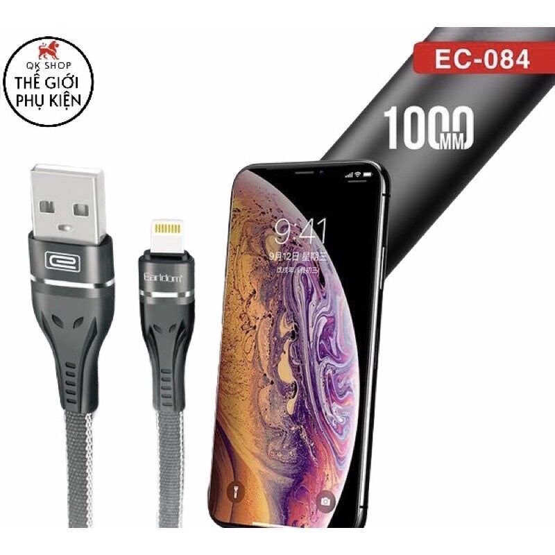 Cáp Sạc 1M Lightning, Micro, TypeC EC-084