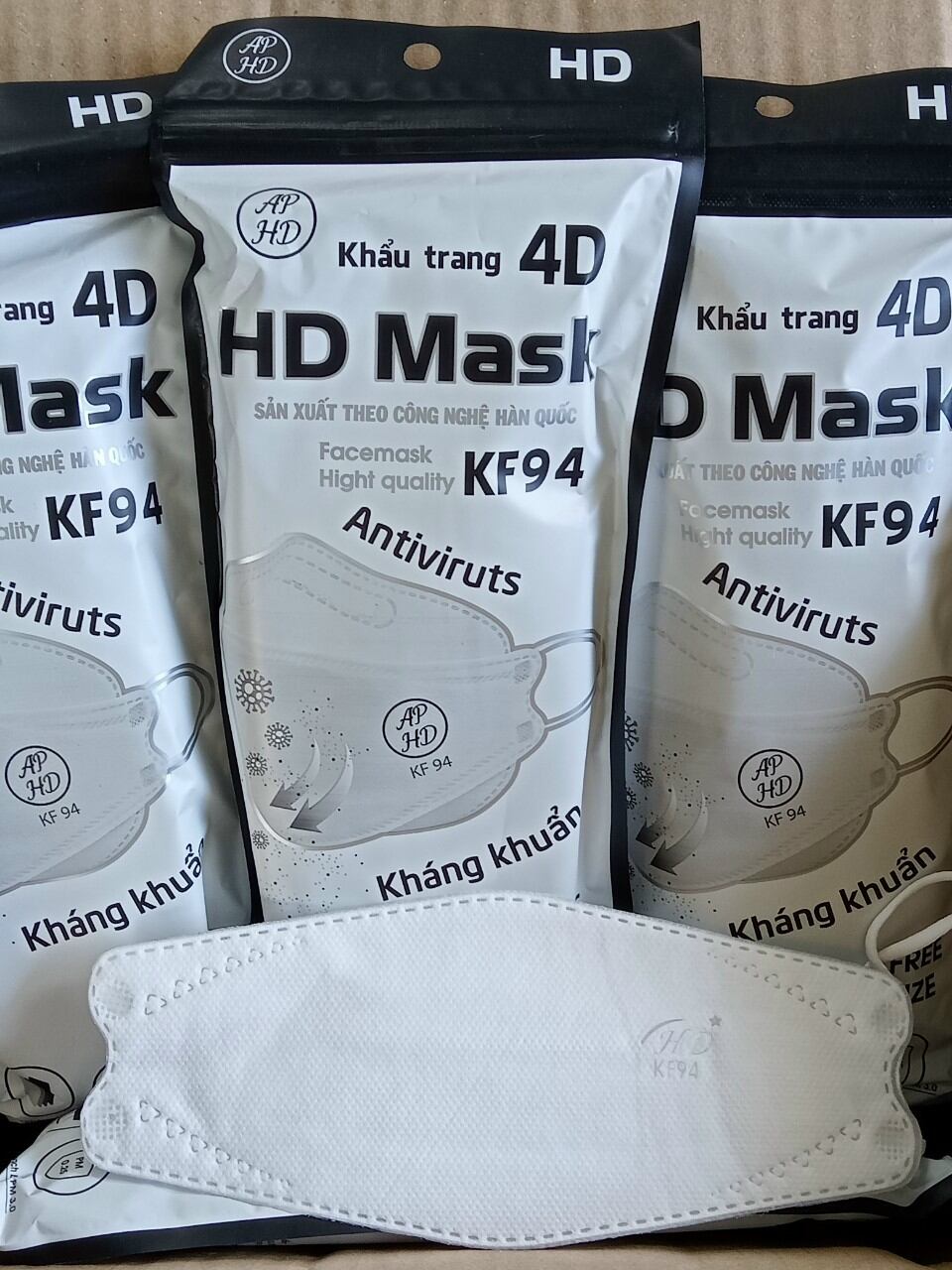 Khẩu trang kf94 bịch 10 cái