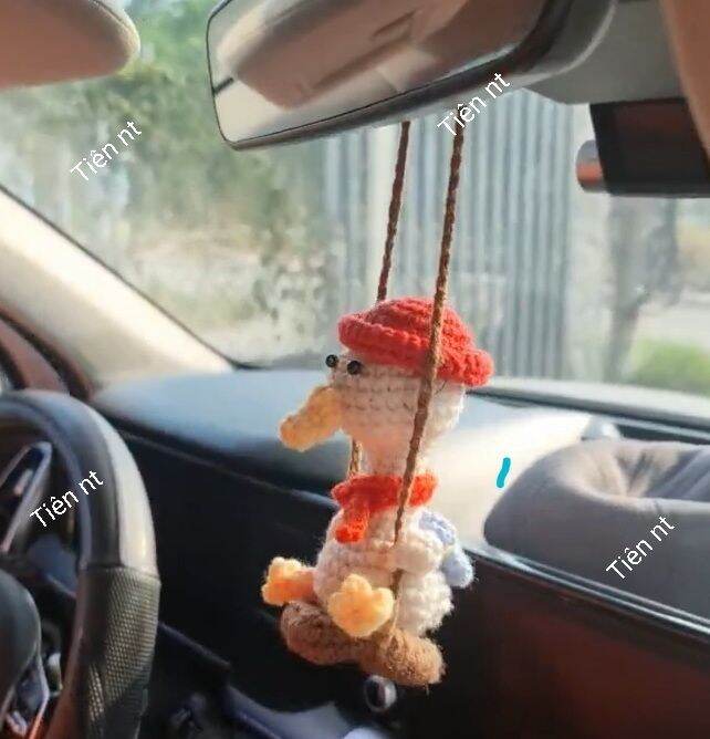 Souvenirs, Car Hangings, Backpack Hangings, Mushroom Keychains, Silly Chicken, Wool Dragon, Rainbow-Hatted Duck, Wool Duckling, Dragon Head Lucky Bag, Mushroom Wearing a Wool Hat, Flying Dragon Baby, Clown Fish, Itinerant Duck, Small Flower Pot, Strawberr - 4