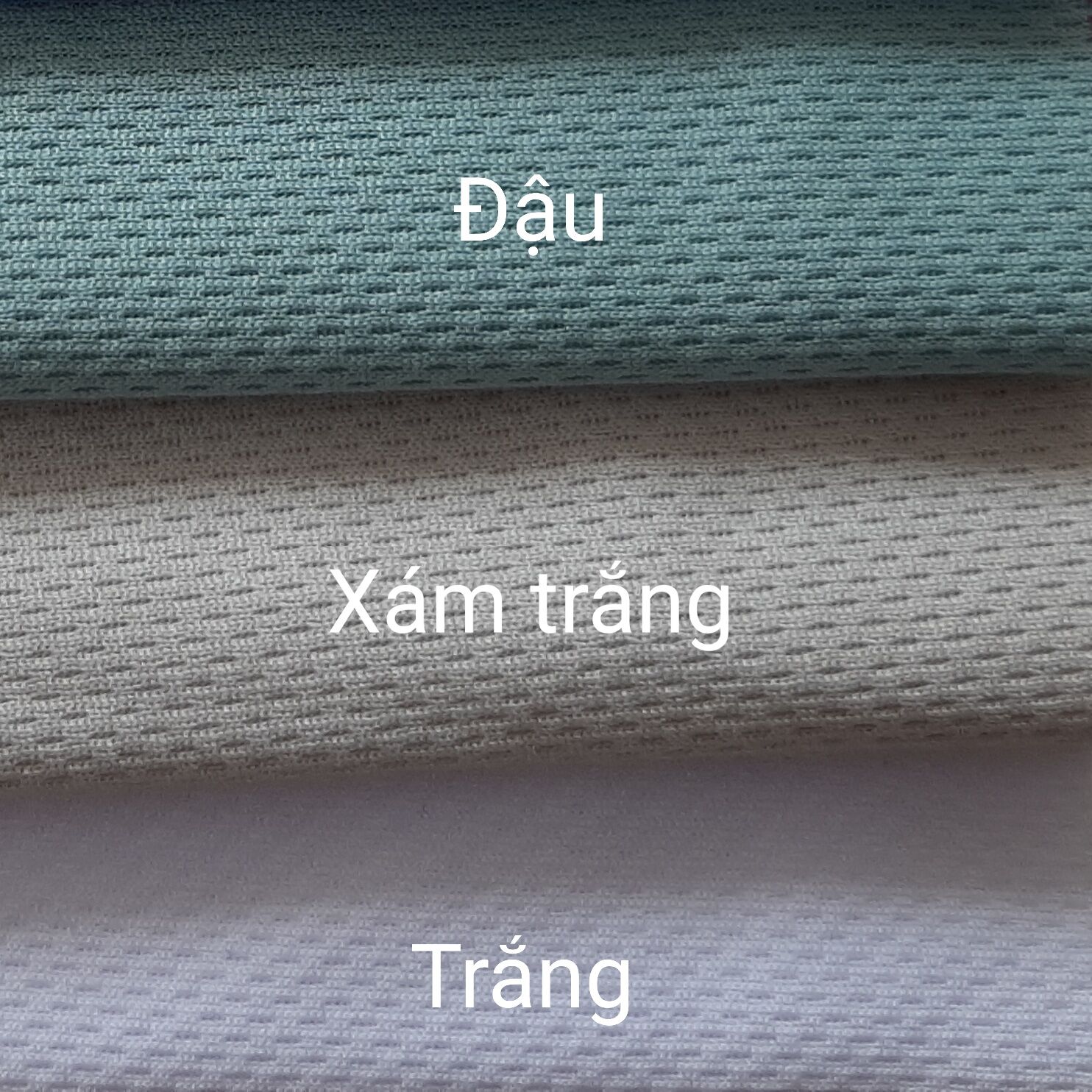 Vải thun mè, nhiều màu (dài 1m * khổ vải 1m6)