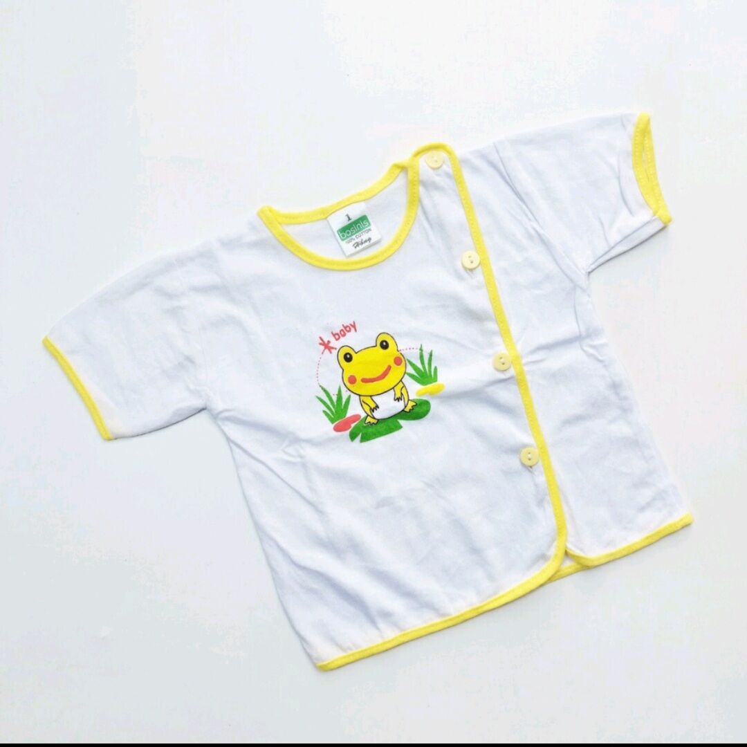 10 áo sơ sinh bossini 5 tay ngắn, 5 tay dài bác sĩ siêu dễ thương cho bé từ 3-8kg