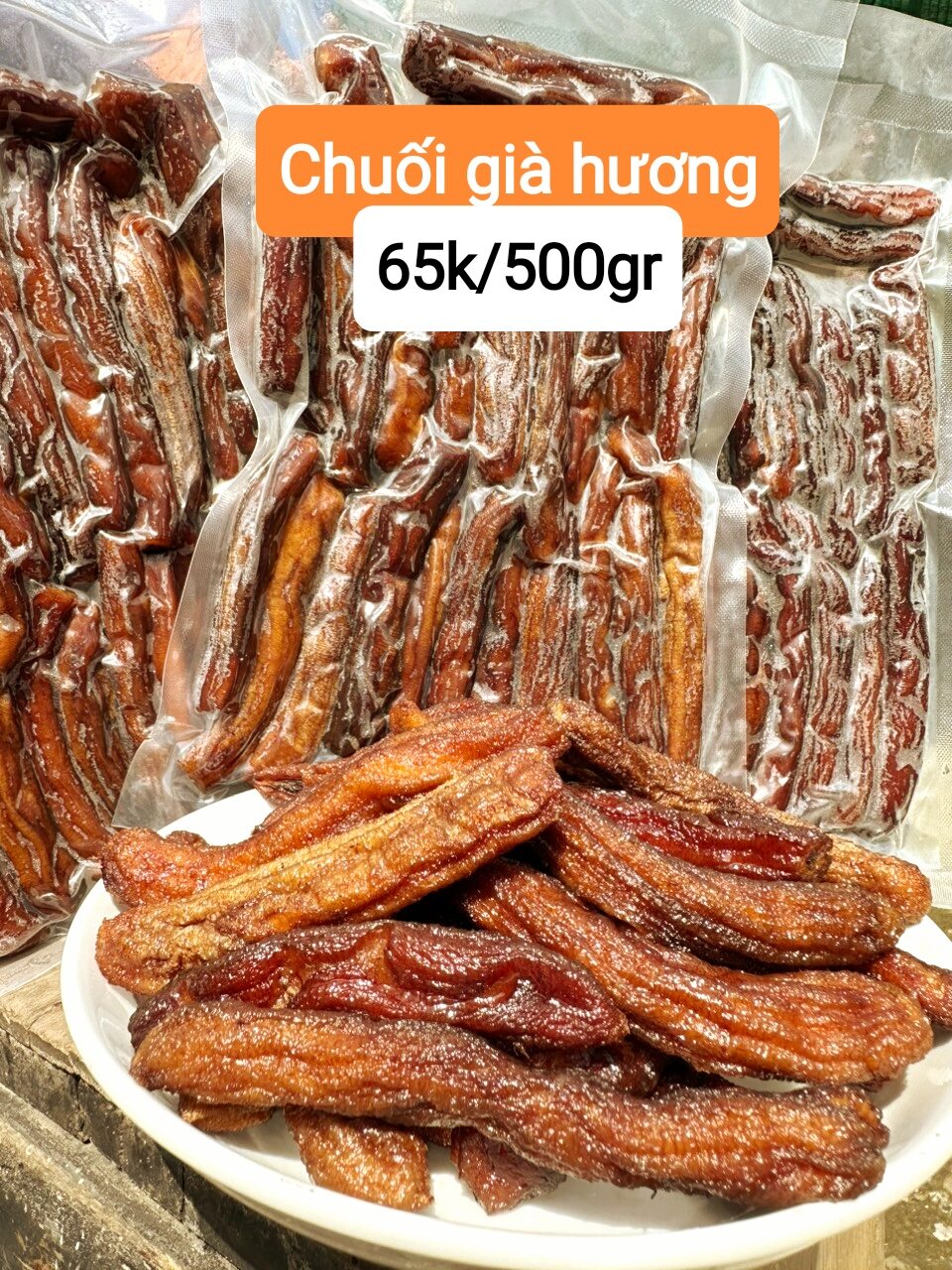Combo chuối phơi dẻo Bến Tre