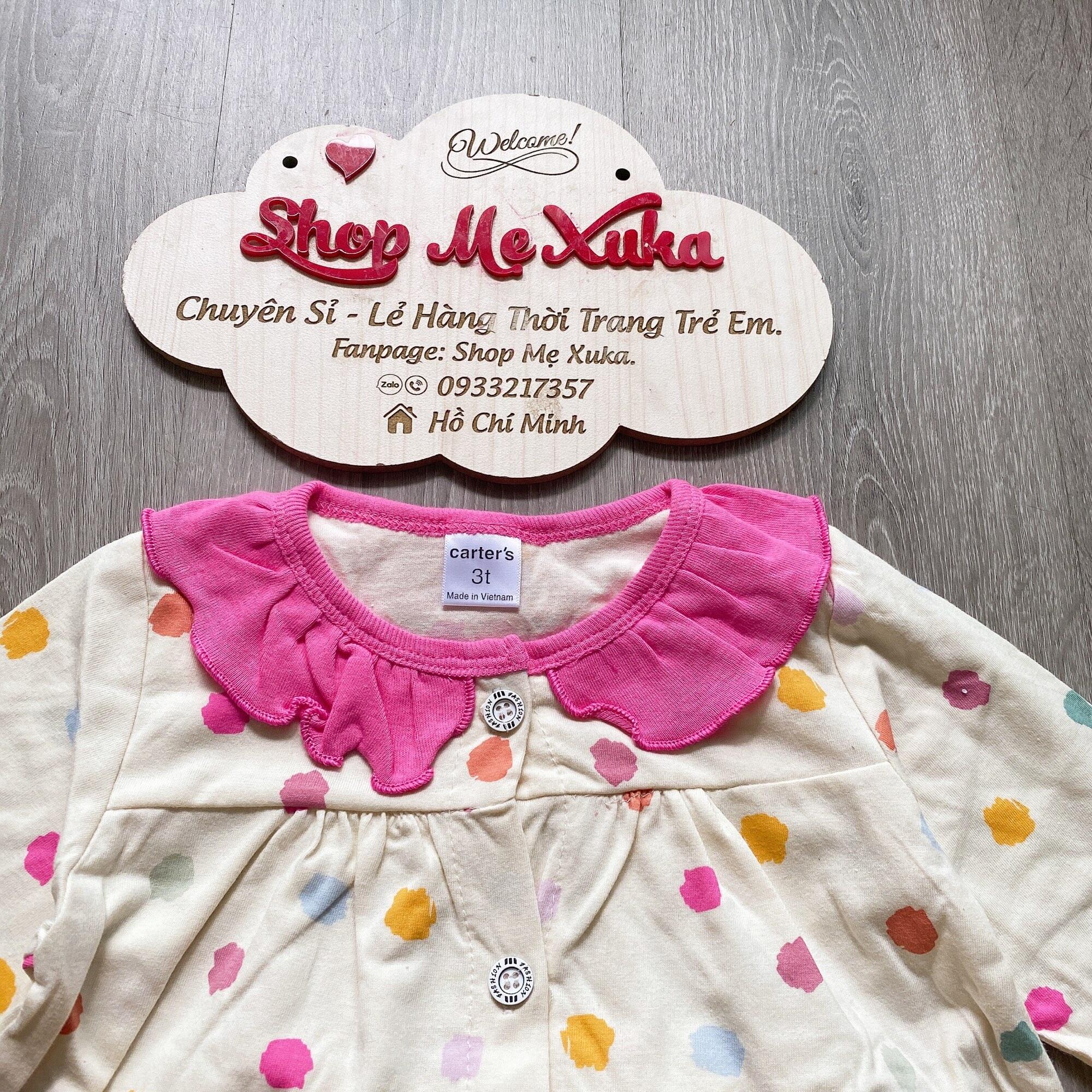 Đồ bộ Pyjama tay dài xuất khẩu bé gái
