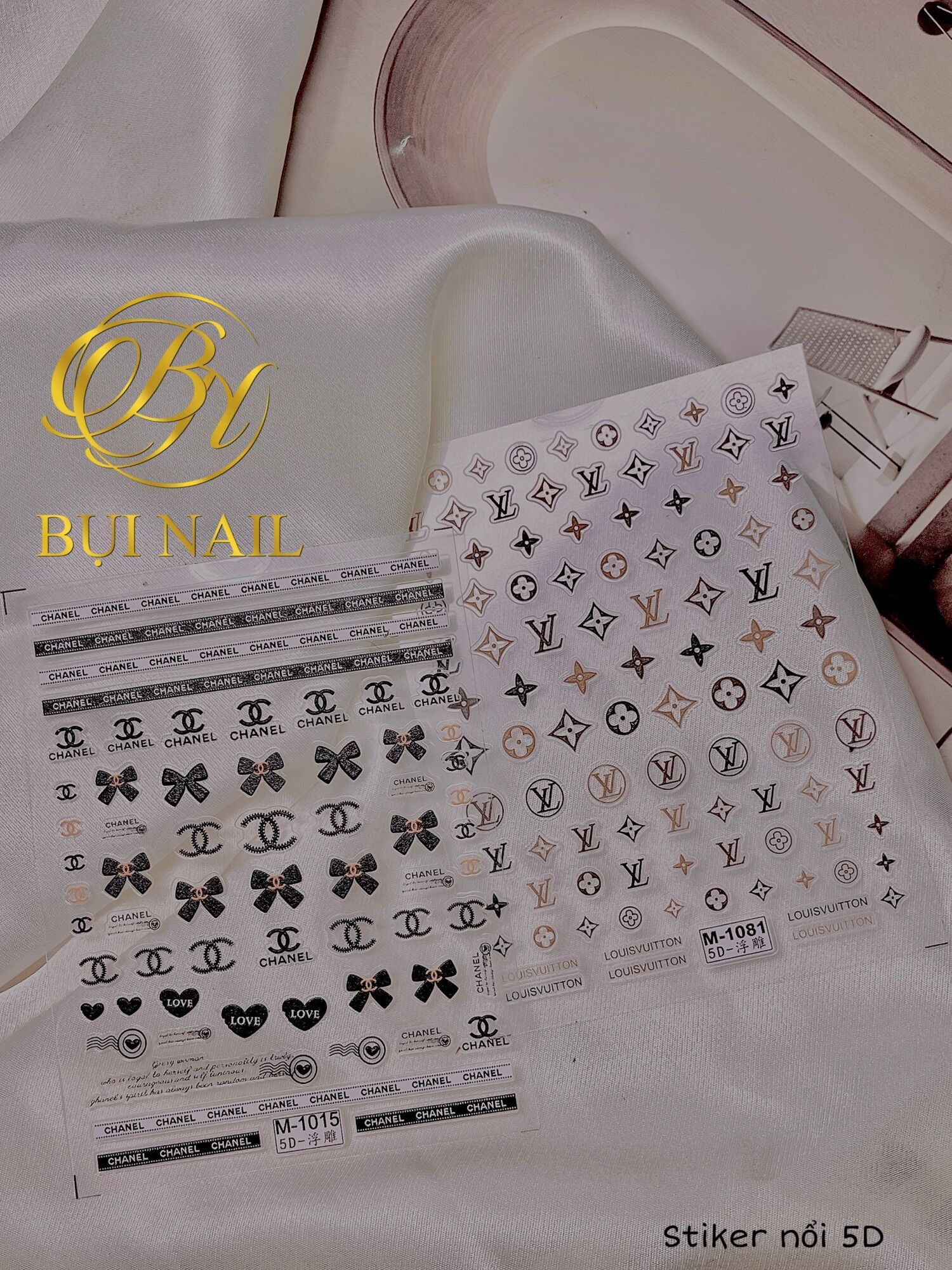STICKER NỔI 5D
