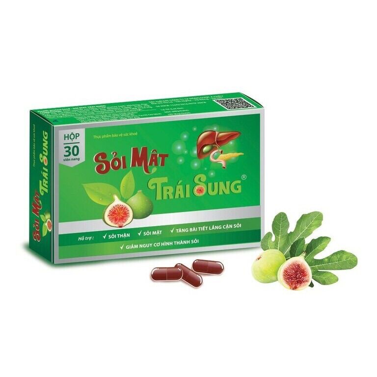 Sỏi mật sỏi thận trái sung