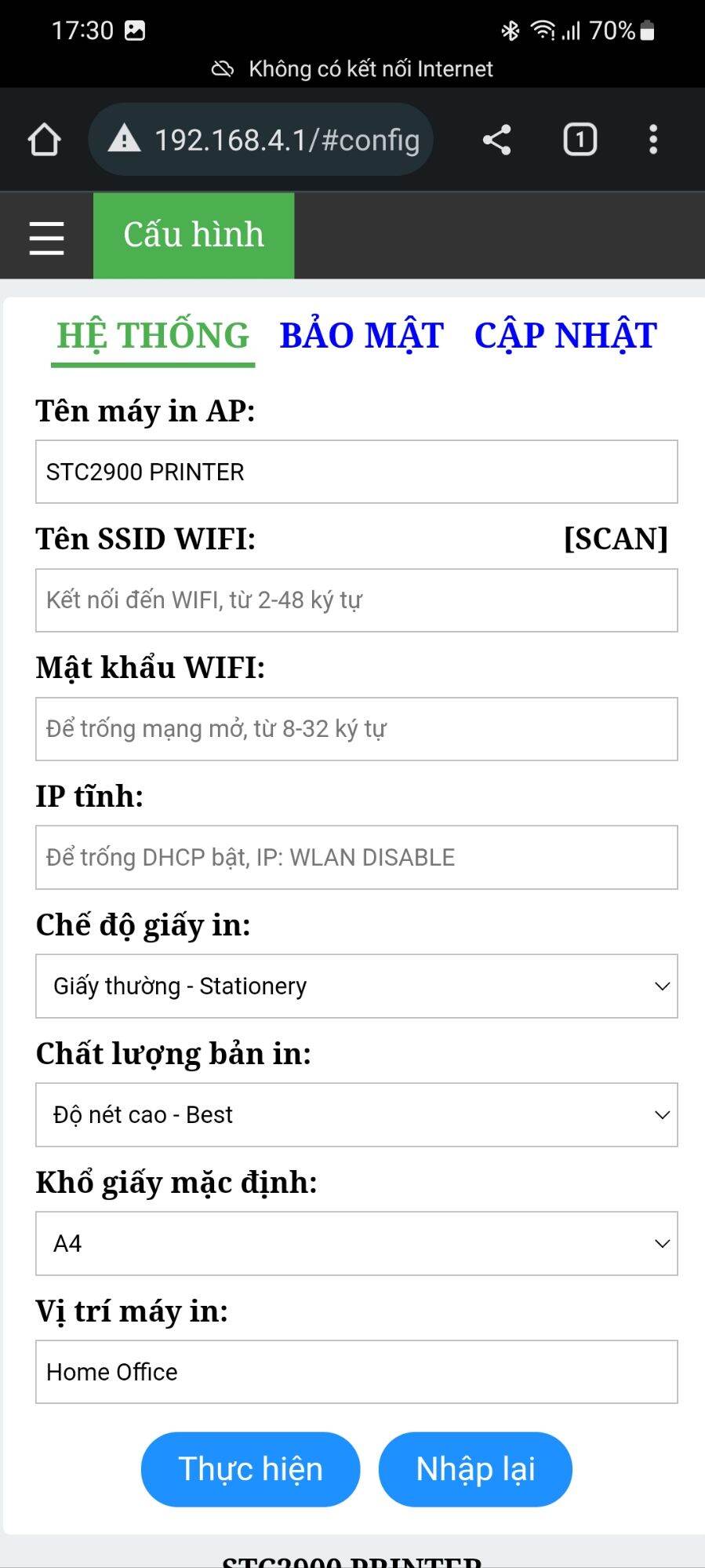 Mạch formatter canon 2900 đời mới, in qua mạng wifi