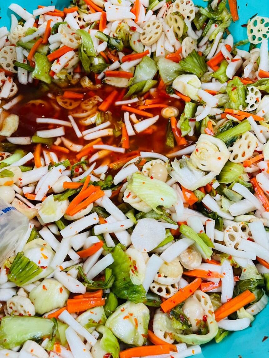 Kim Chi củ sen dưa nụ 1kg