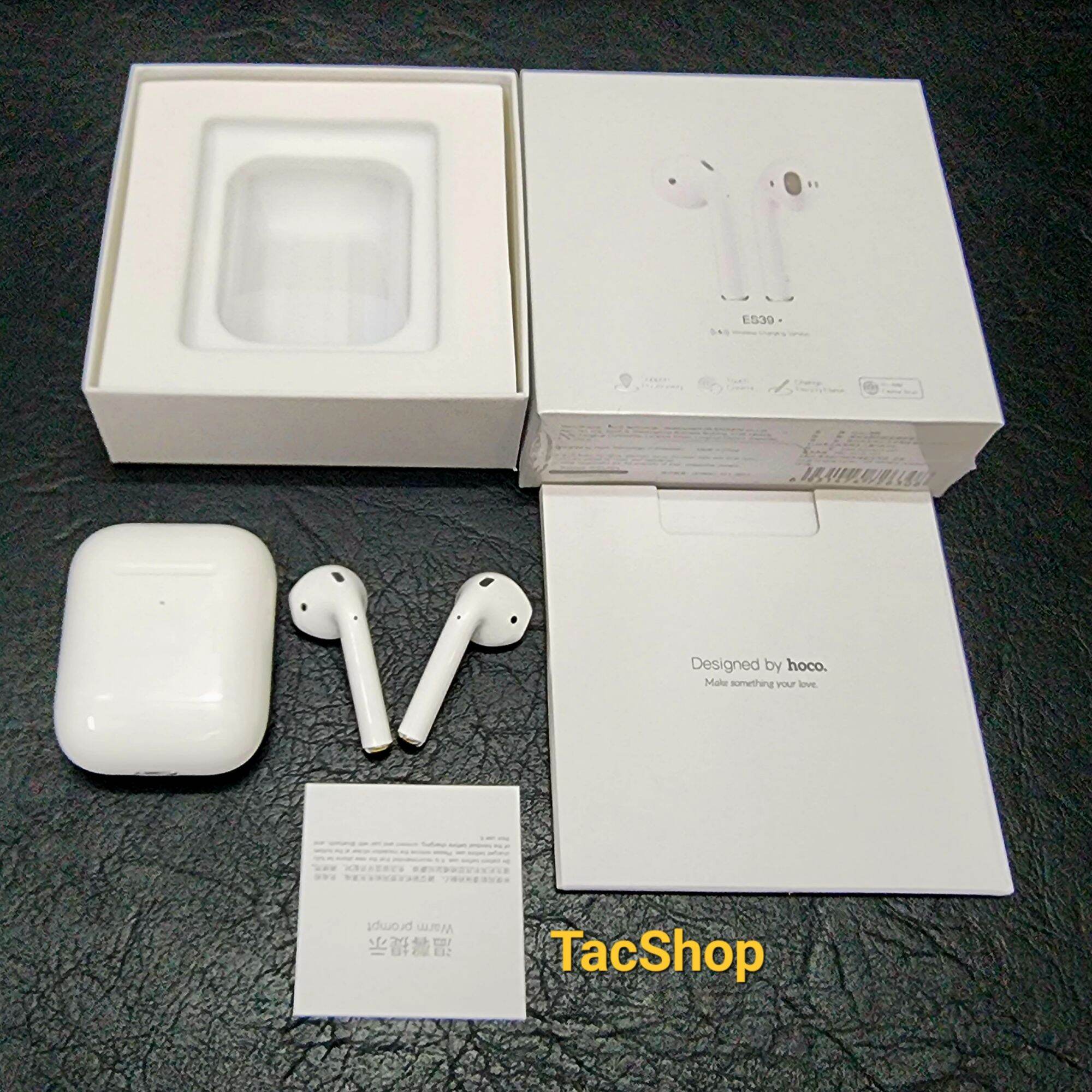 Tai nghe Bluetooth True Wireless Hoco ES39 hỗ trợ sạc không dây
