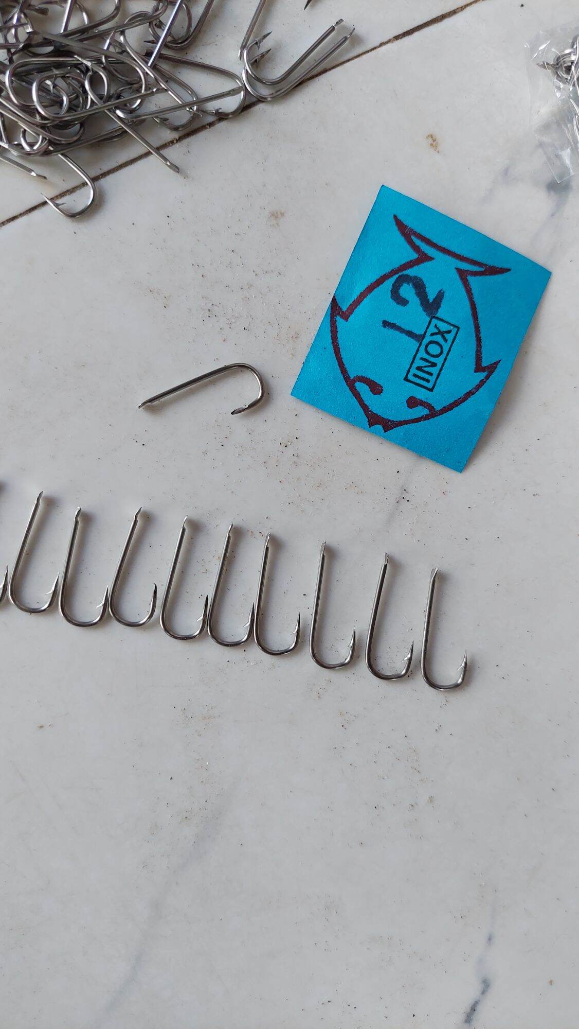 Lưỡi câu giăng chữ u số 12 inox
