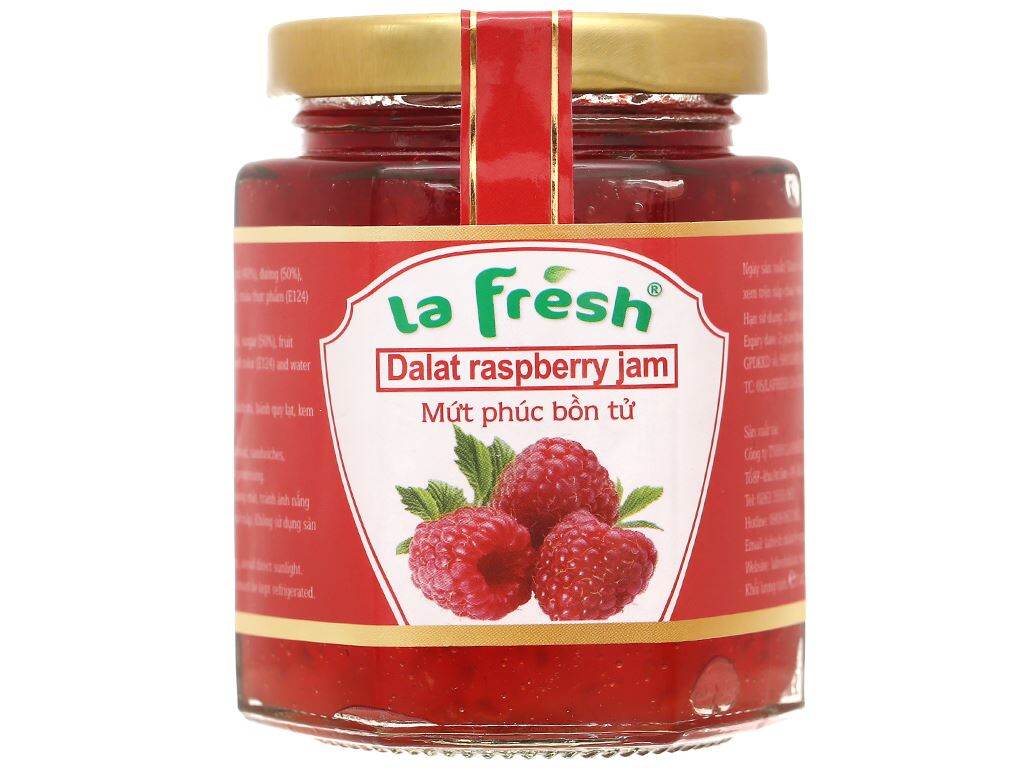 Mứt phúc bồn tử La Fresh hũ 210g