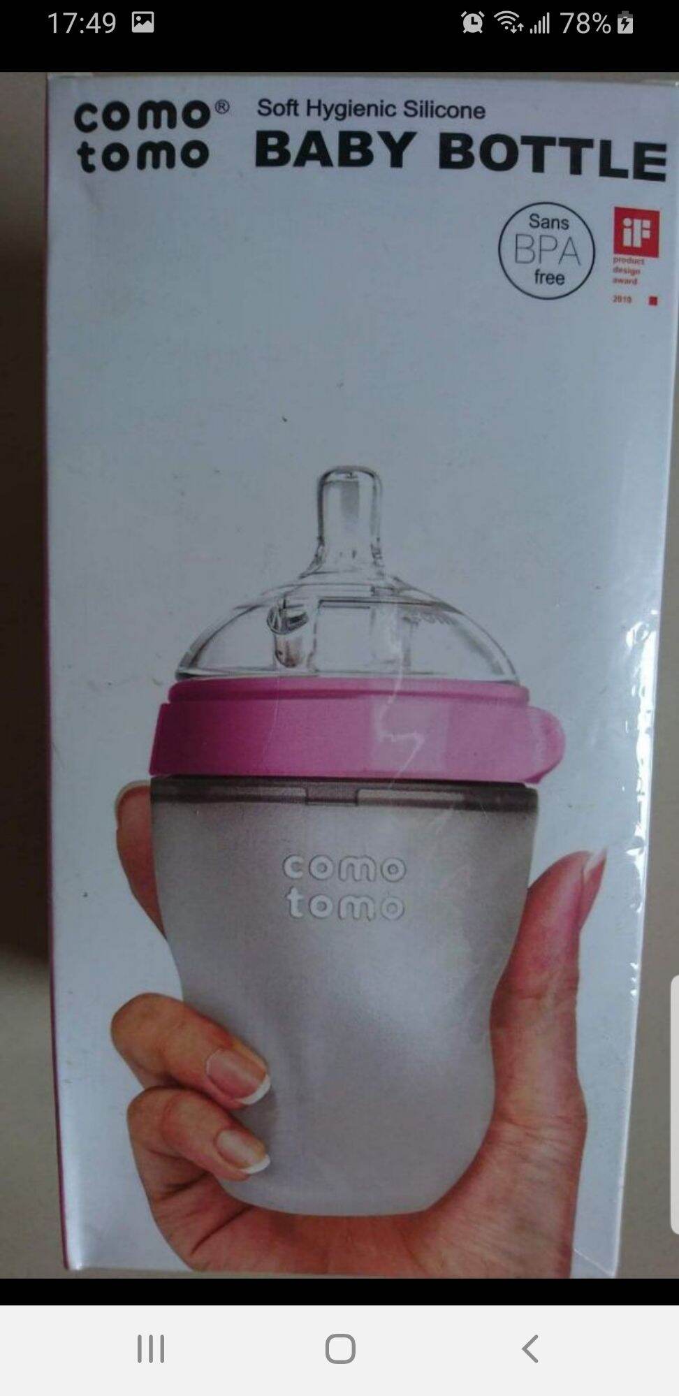 [HCM]bình  comotomo 150ml