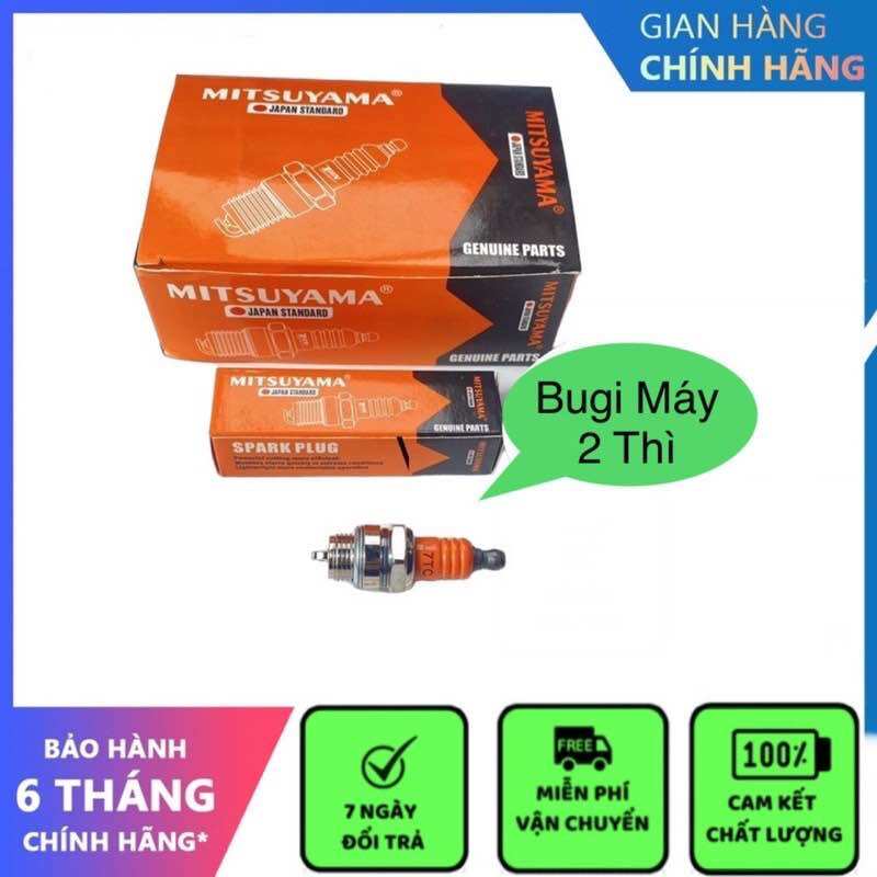 Bugi Máy Cắt Cỏ 2 Thì - 4 Thì Hàng MITSUYAMA Nhật Bản [ Hàng Chính Hãng ]