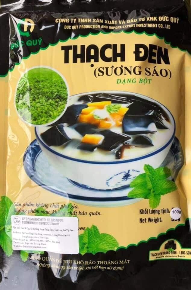 Tinh Bột Thạch Đen (Sương Sáo) Đức Quý 100G