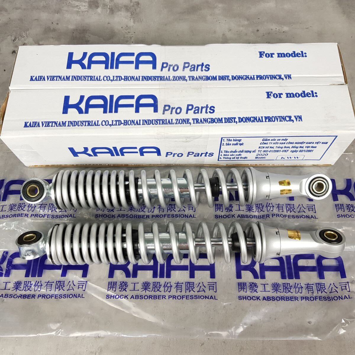 Phuộc Nhún Giảm Xóc  Sau - Wave S 110cc / RSX 110cc / Blade 110 Hiệu KaiFa Chính Hãng ( 32cm )