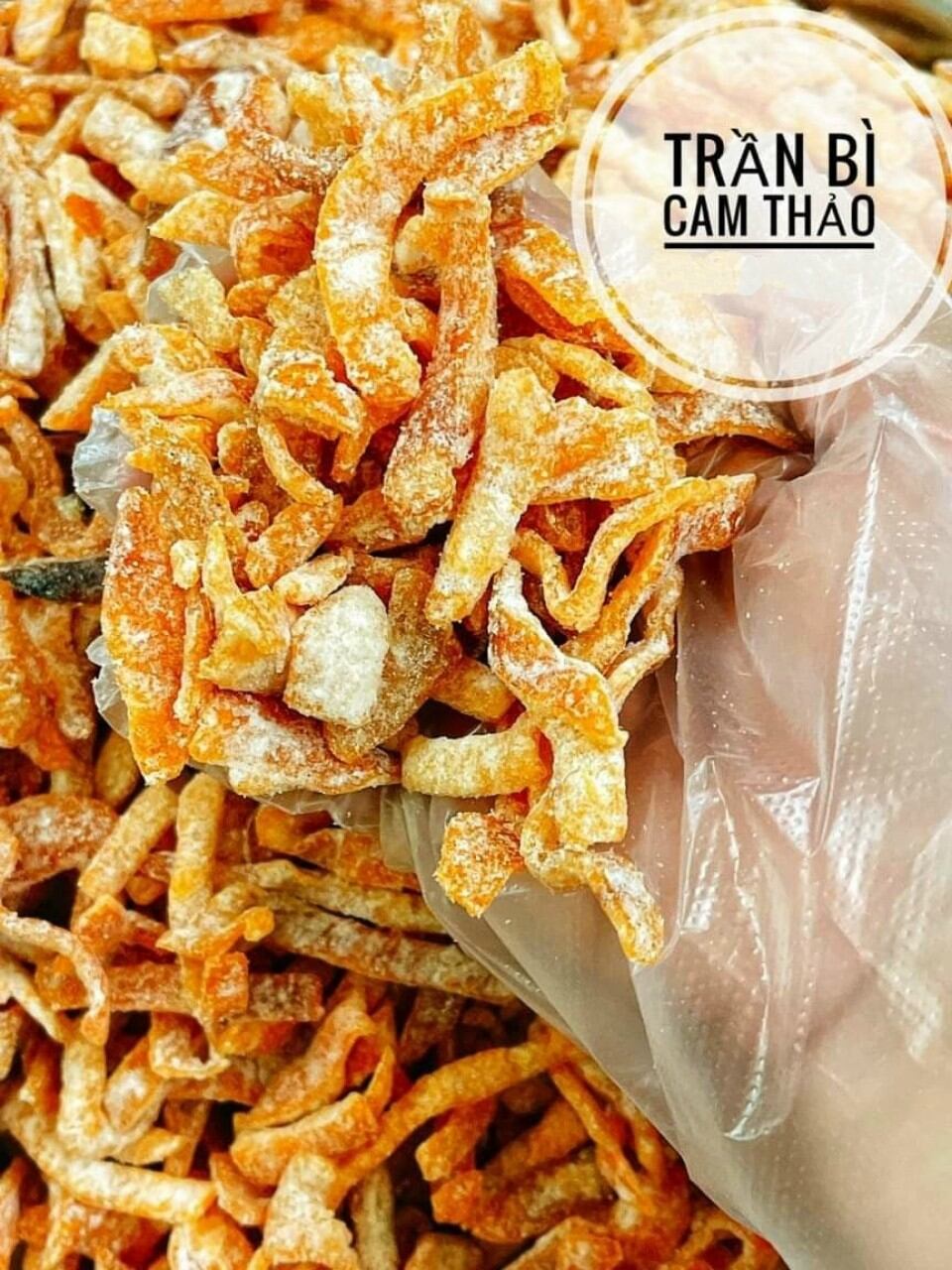 100gr quất trần bì sấy cam thảo