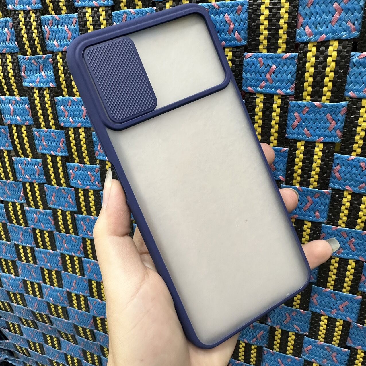 Case ốp lưng Samsung A02S A03S Viền dẻo lưng nhám mờ bảo vệ camera