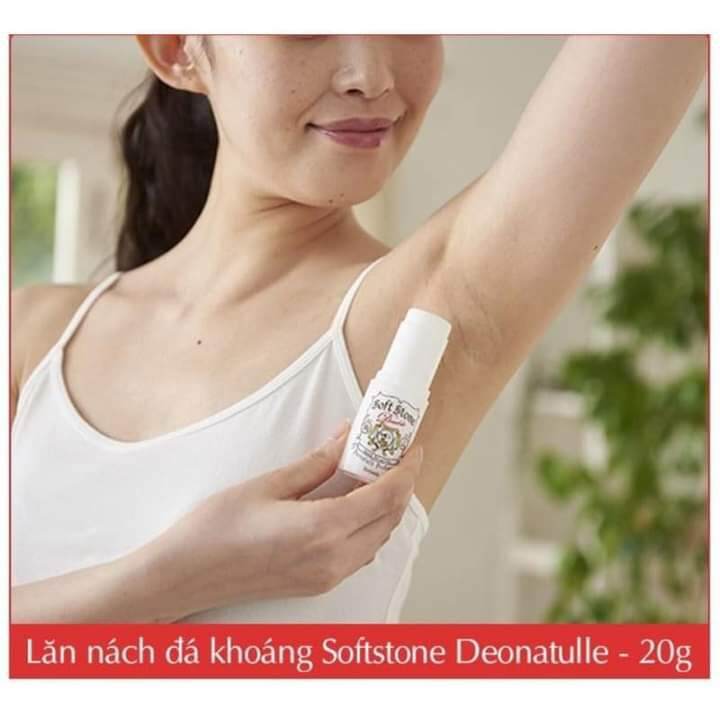 Lăn đá khoáng, lăn nách Soft Stone Nội địa Nhật 20g