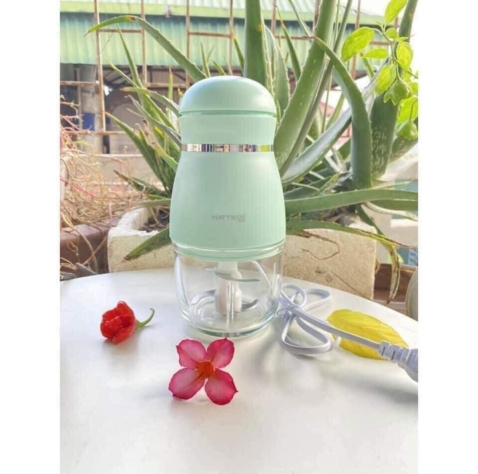 Máy xay Hattiecs 300ml- 6 lưỡi dao xay siêu mịn
