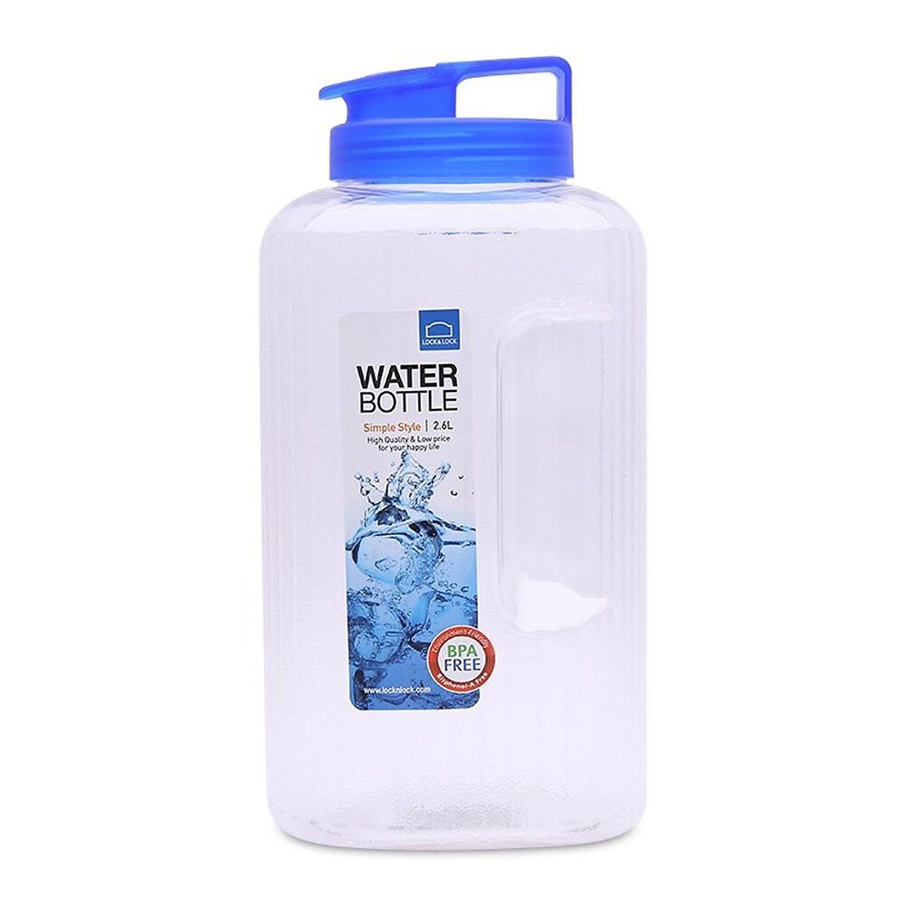 Bình nước AQUA màu xanh nhãn hiệu Lock&Lock 2.6l - HAP739B