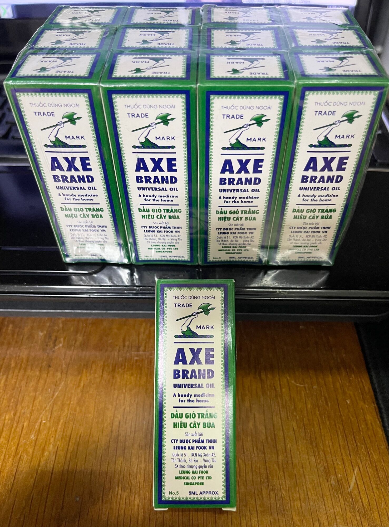 Axe Brand Universal Oil Dầu Trắng Hiệu Cây Búa Chai 5ml