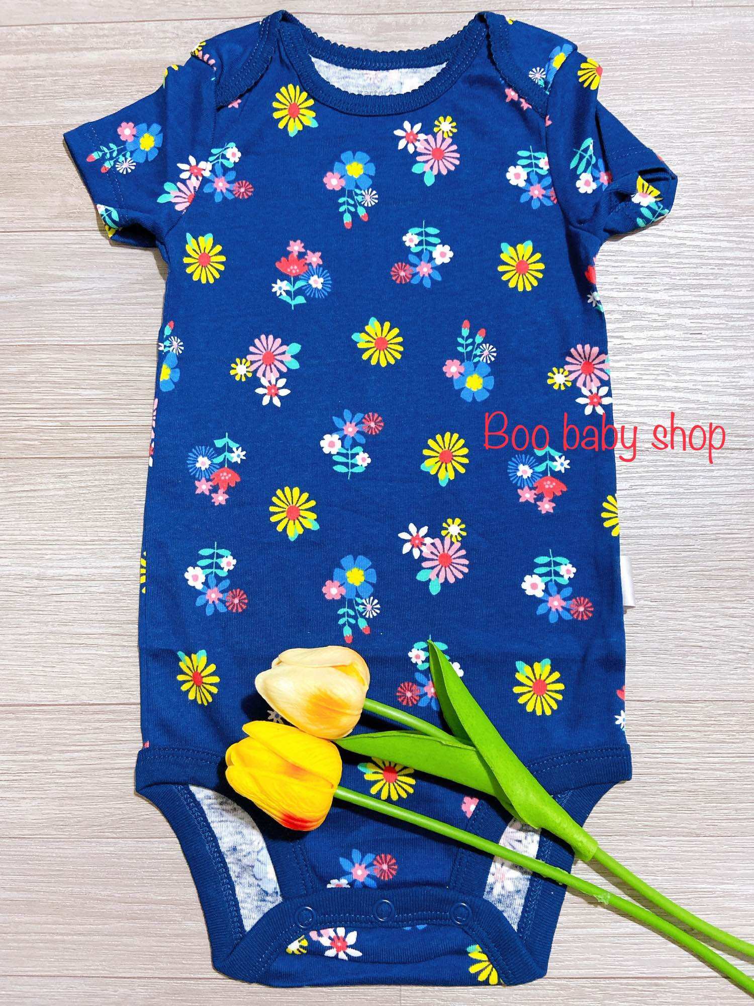 Set 5 bộ bodysuit bé gái 6-24m