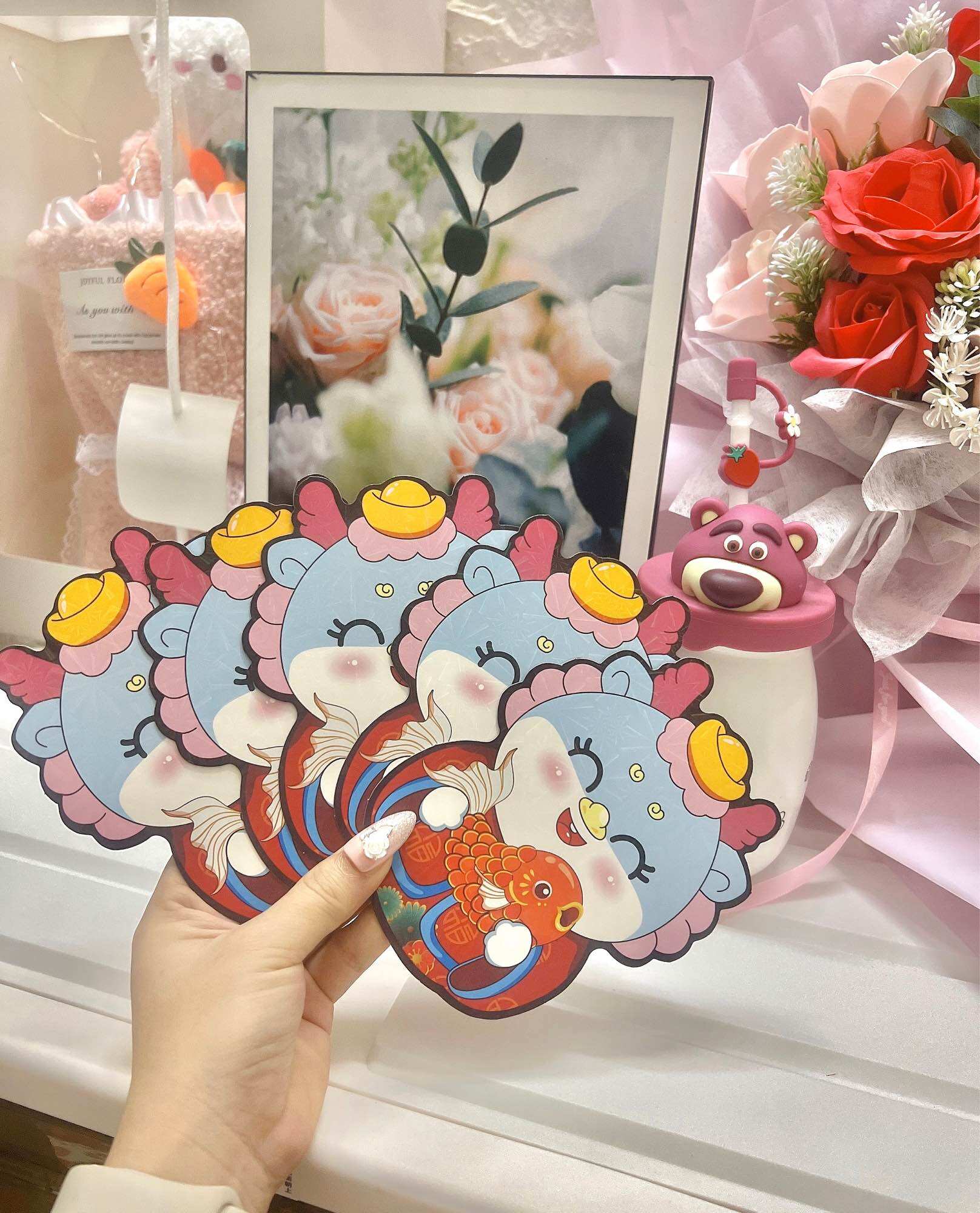 [COMBO 50 cái ] BAO LIXI CHIBI 2024 ( được mix nhiều mẫu )
