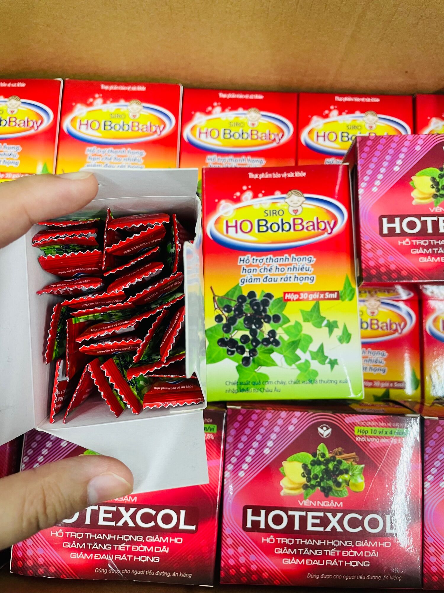 Siro Ho Bobbaby - Hộp 30 gói