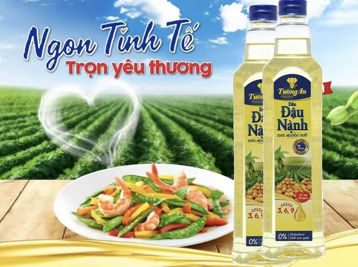 Dầu đậu nành Tường An - Chai 2 lít