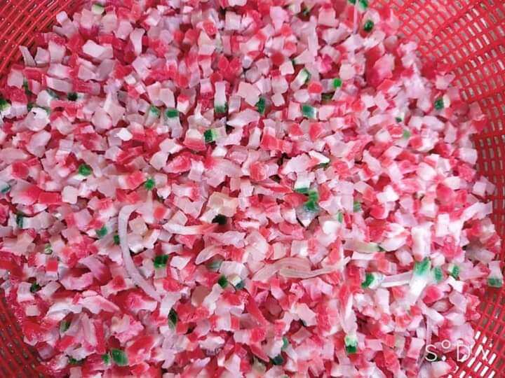 500g hạt lựu khô nấu chè sương sa bánh lọt, trà sữa
