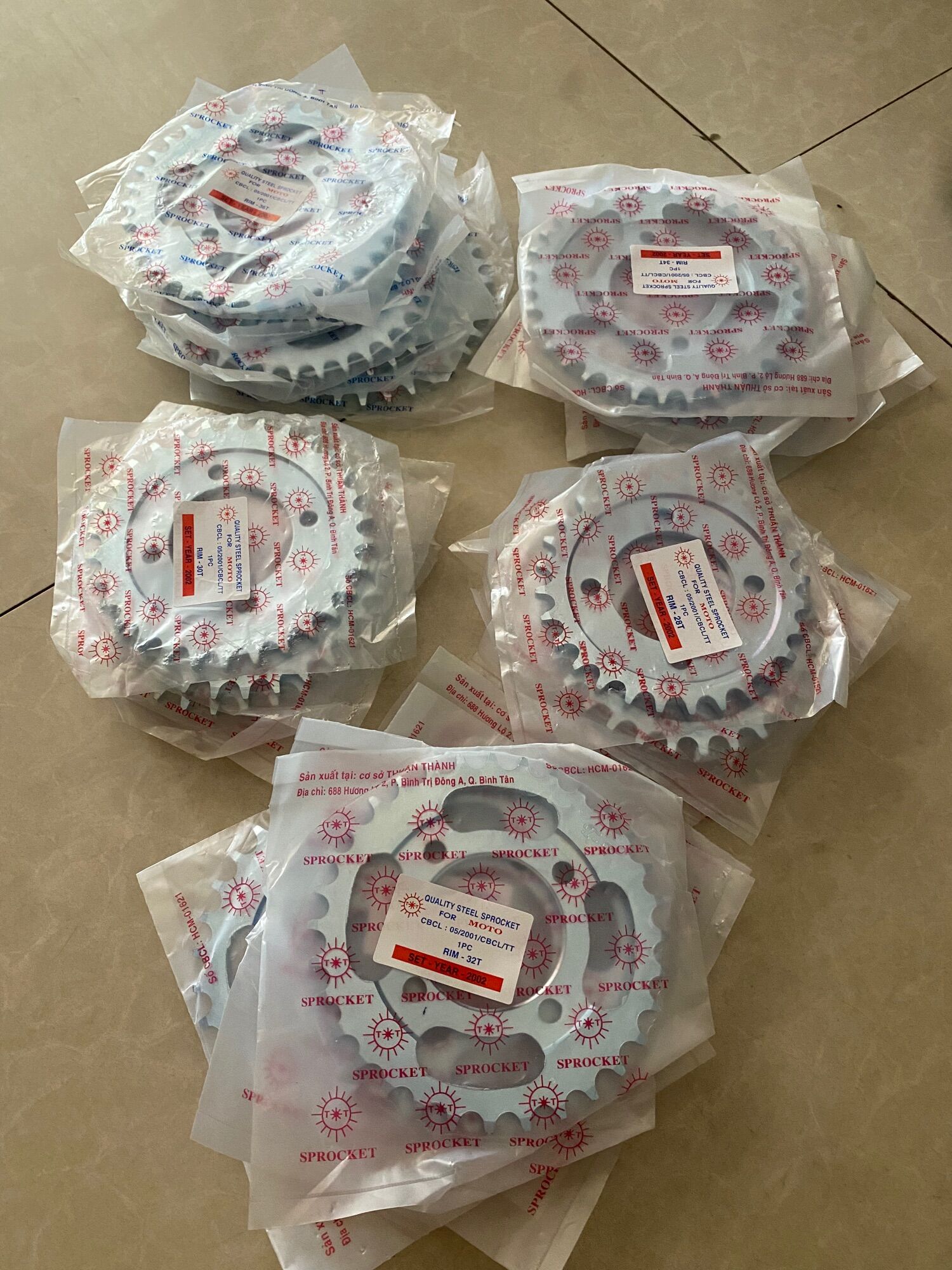 Dĩa lẻ cho dream, wave 50cc