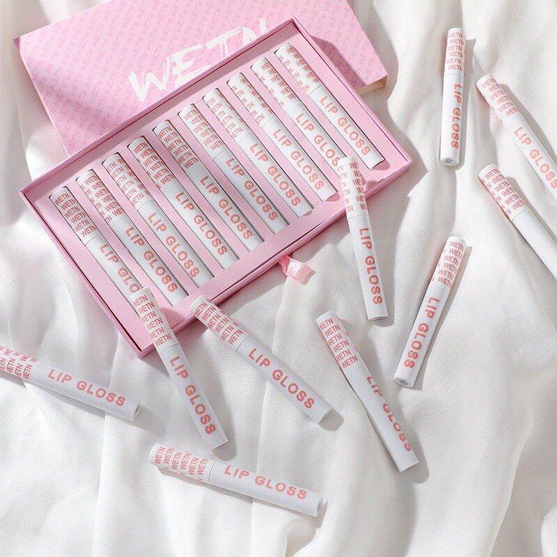 SET 10 CÂY SON WETN LIP GLOSS