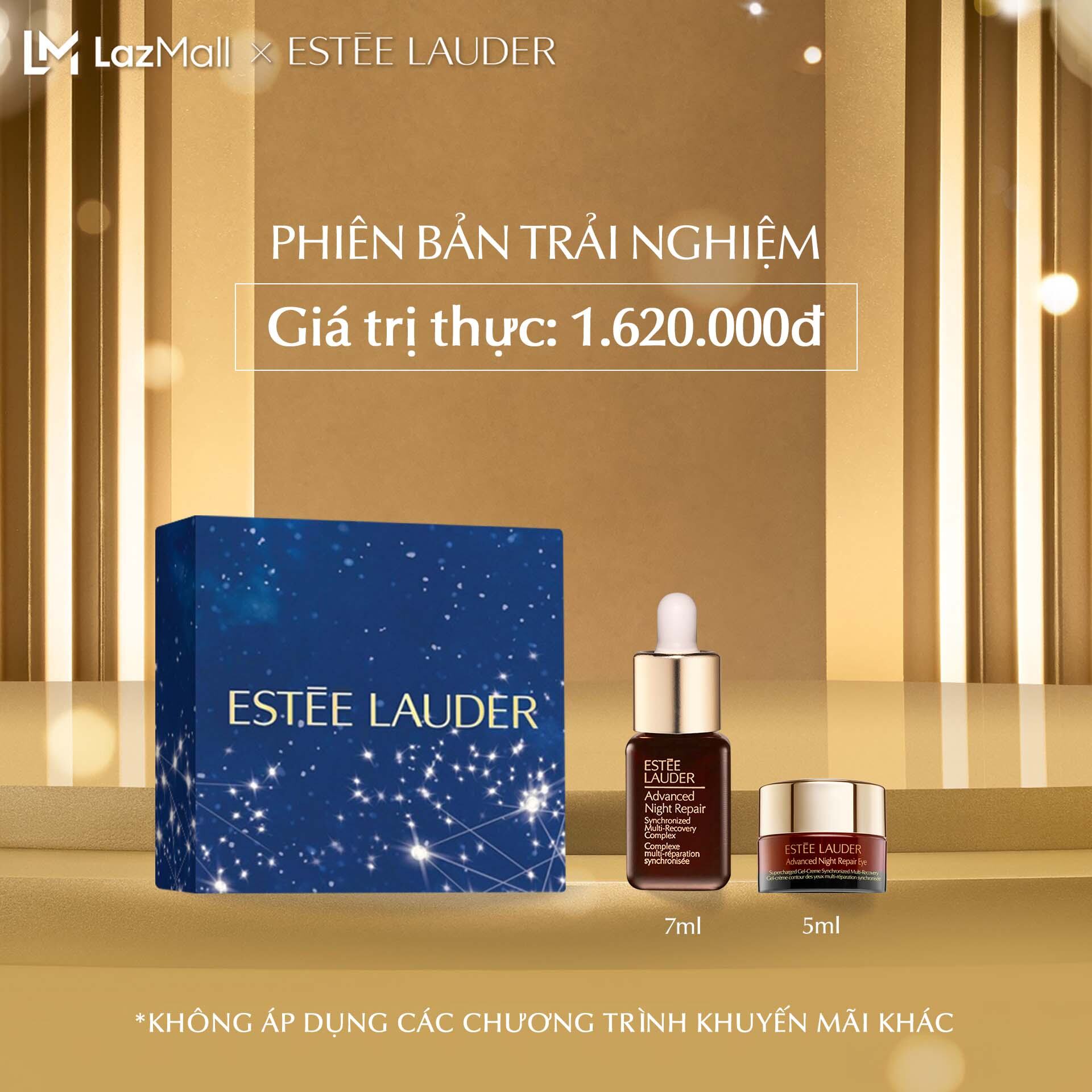 [PHIÊN BẢN TRẢI NGHIỆM] Estee Lauder -Bộ chăm da: Tinh chất phục hồi chống lão hóa Advanced Night Re