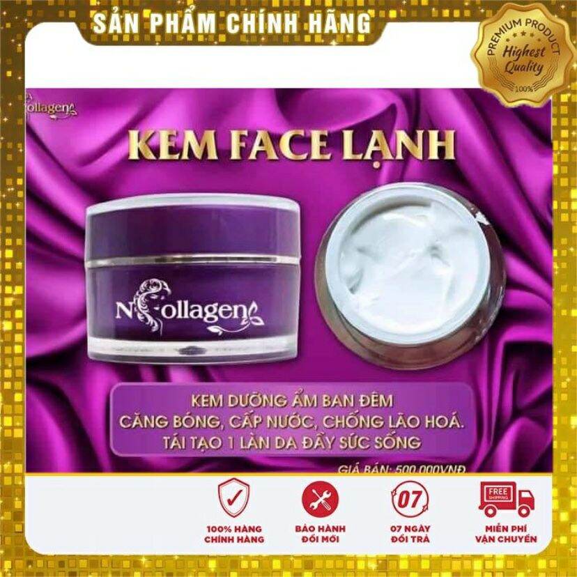 Kem Face Lạnh Ncollagen Dưỡng Trắng Da Ngừa Lão Hóa Và Thâm Nám