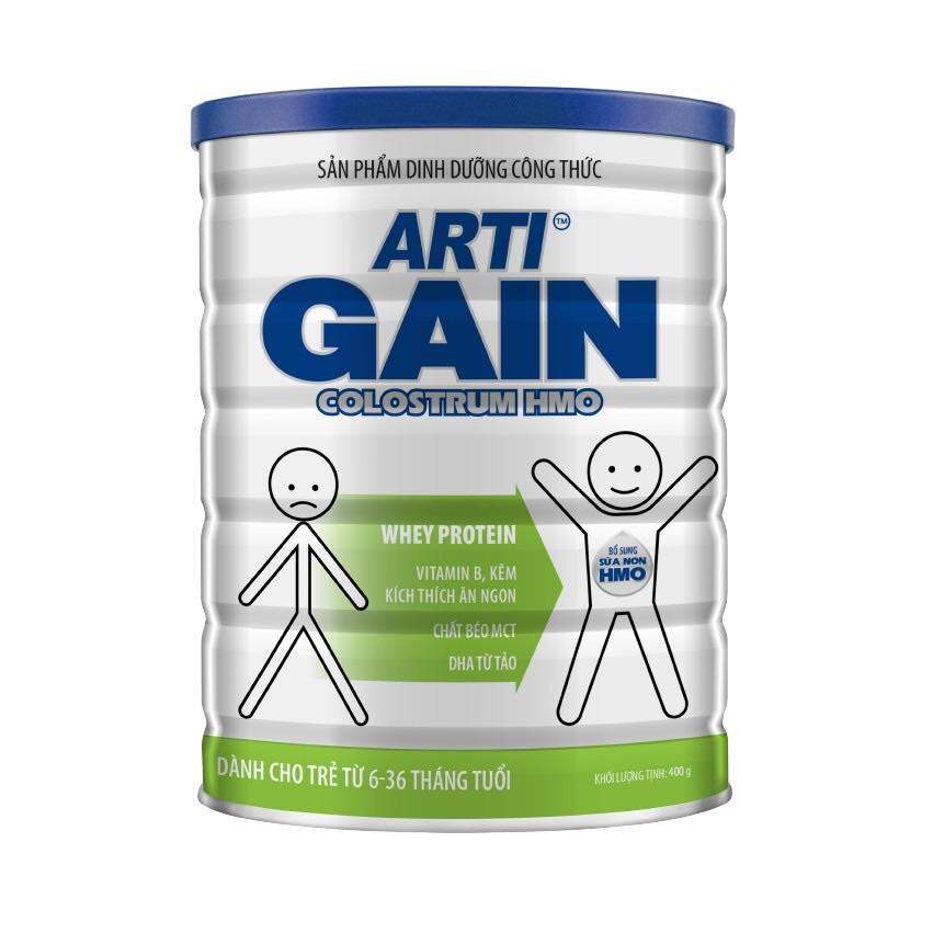 Sữa bột Arti Gain Colostrum HMO 6-36 tháng