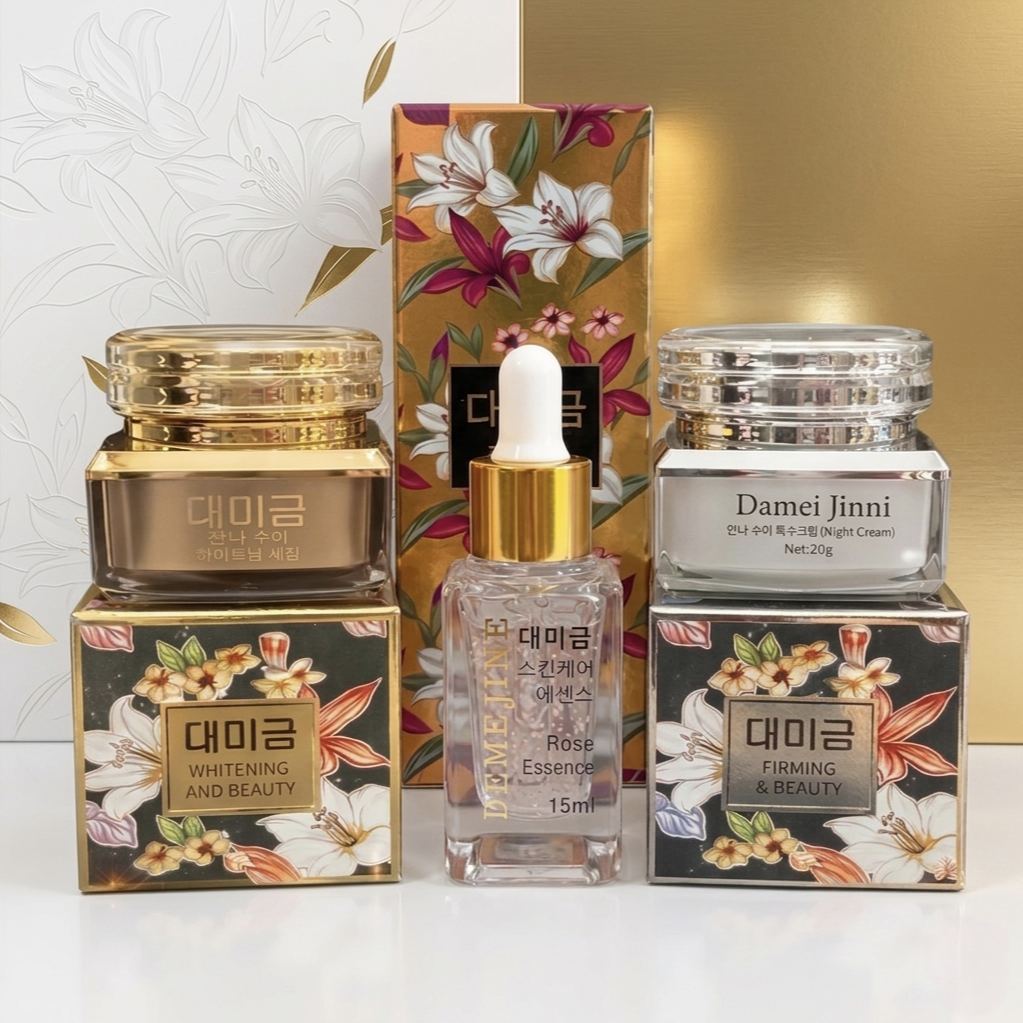 Combo Kem Demejine Hàn Quốc Ngày, Đêm và Serum – Kem Demejine DN 20g – Serum Demejine DN 15ml