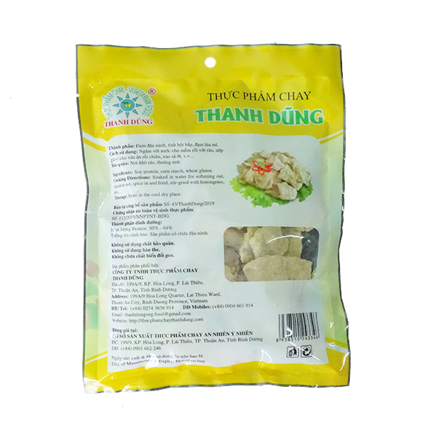 GÀ LÁT CHAY THANH DŨNG  GÓI 100G
