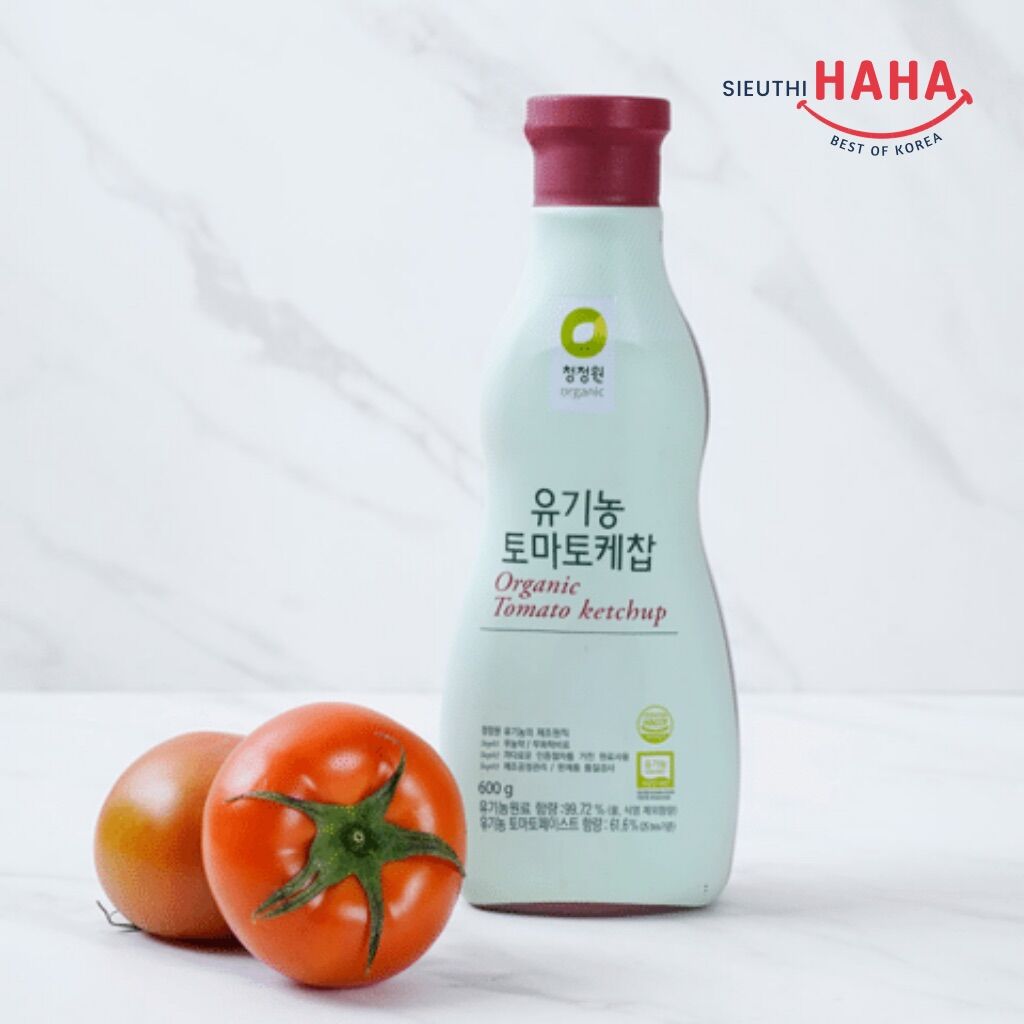 Tương cà chua hữu cơ cho bé hàn quốc 400gr organic tomato ketchup daesang