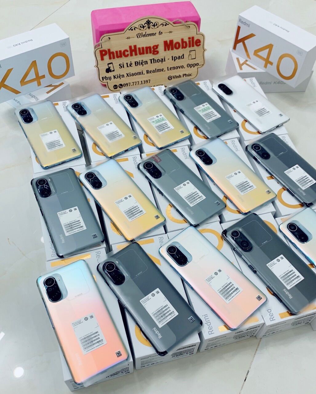 Điện thoại Xiaomi Redmi K40 (Snap 870)
