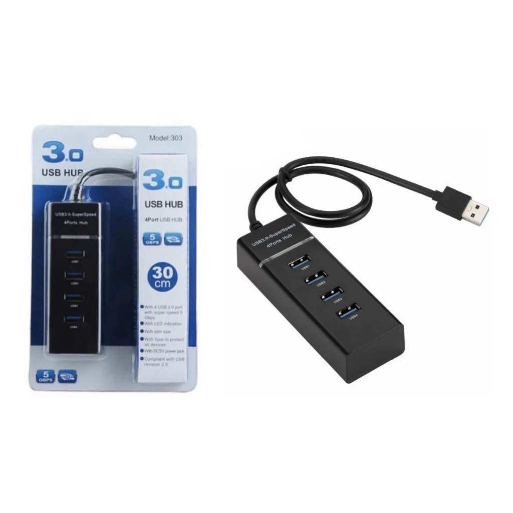 Bộ Chia Usb 4 Cổng Usb 3.0 Tốc Độ Cao
