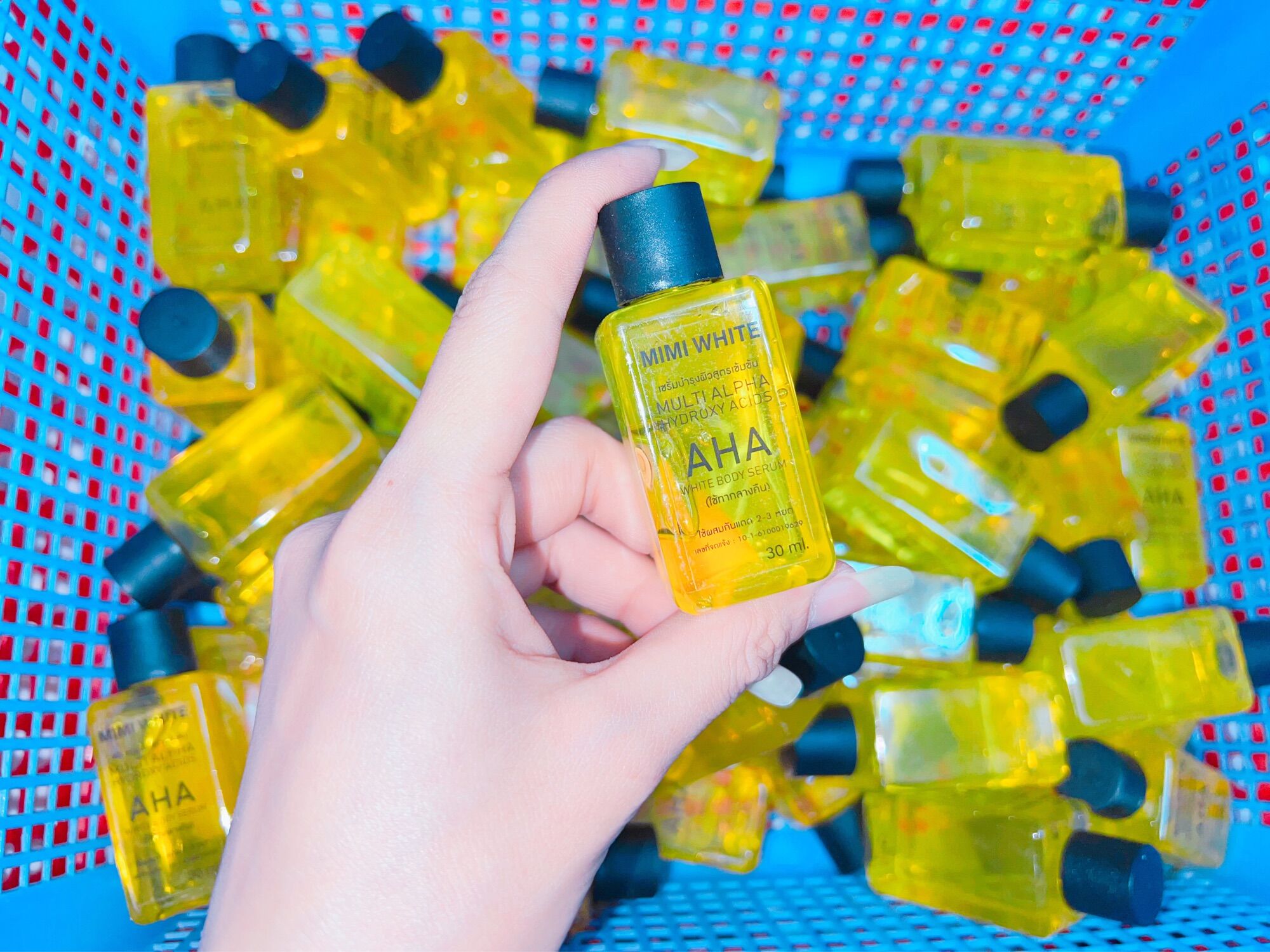 Combo sỉ 10 chai serum aha mimi white